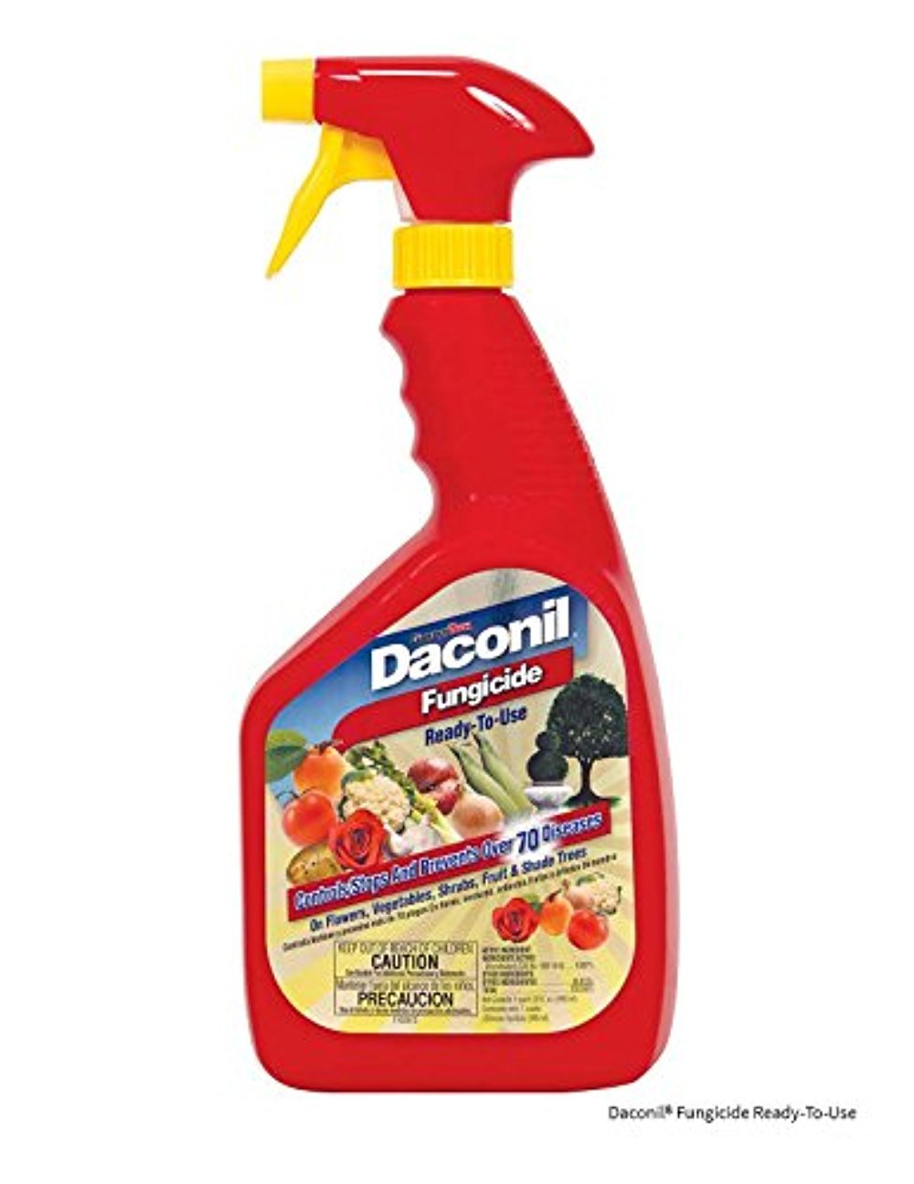 Daconil Multi-Purpose Fungicide Spray, 3-Way Control, 32 oz