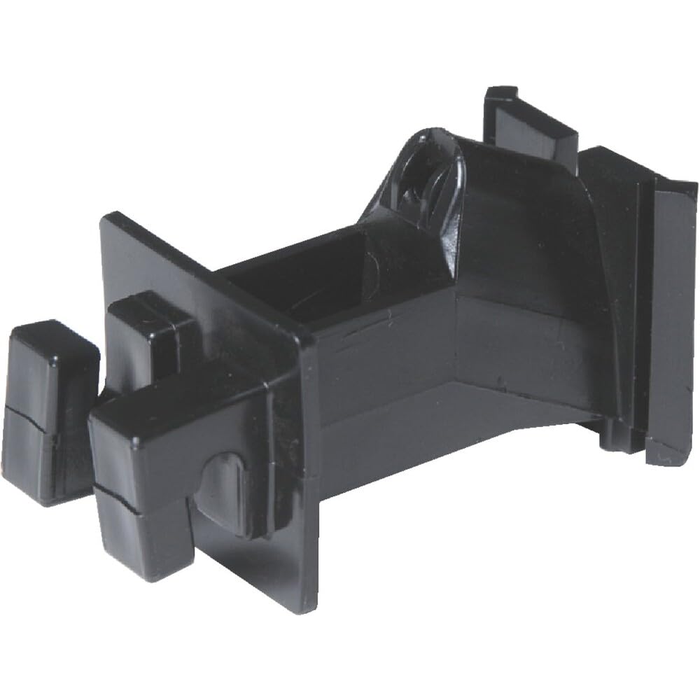 Dare Snug Wood Post Insulator, 25-Count, Black