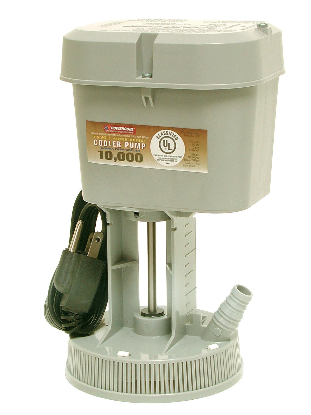 Dial 10000 CFM Offset Evaporative Cooler Pump