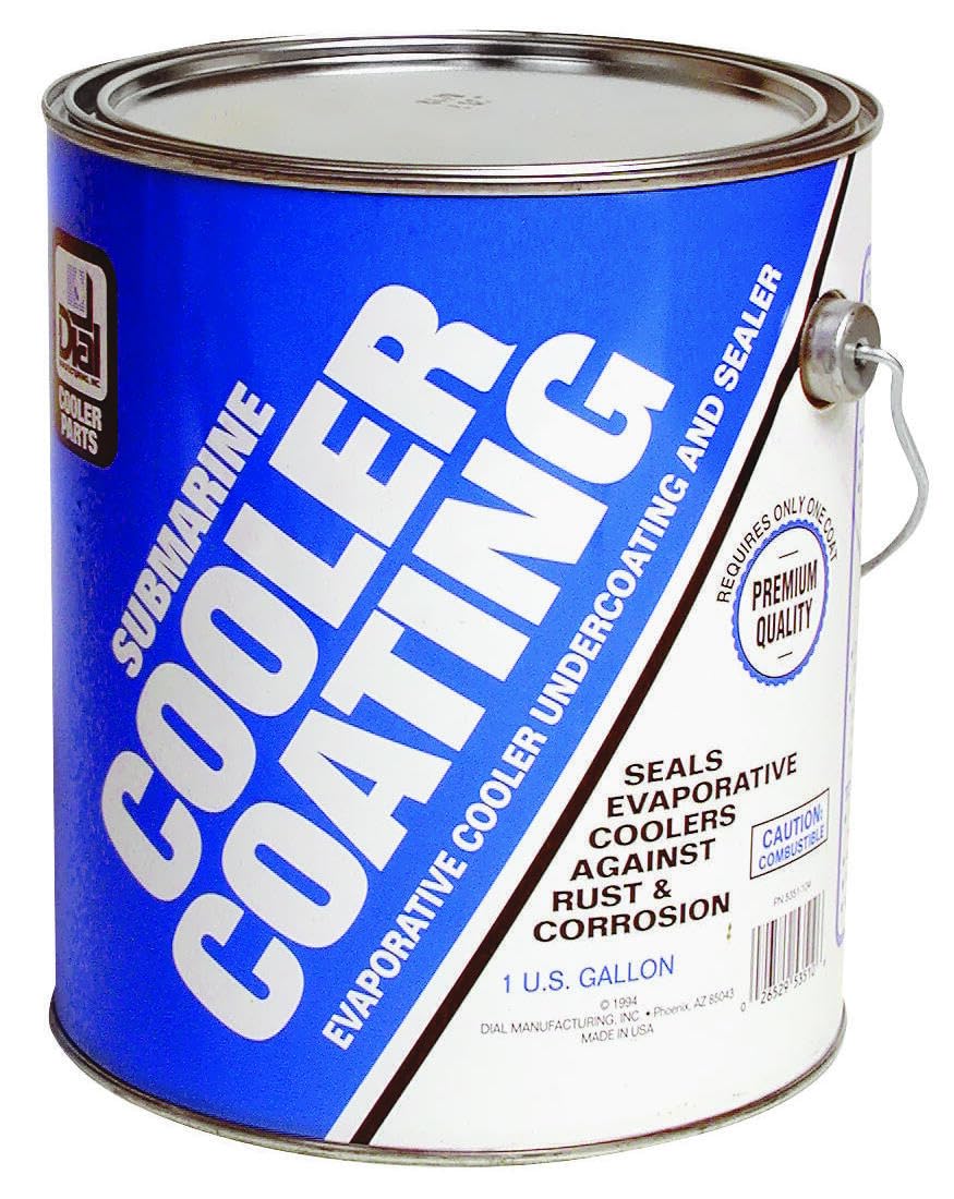Dial Evaporative Cooler Coating, Black, 1 Gallon