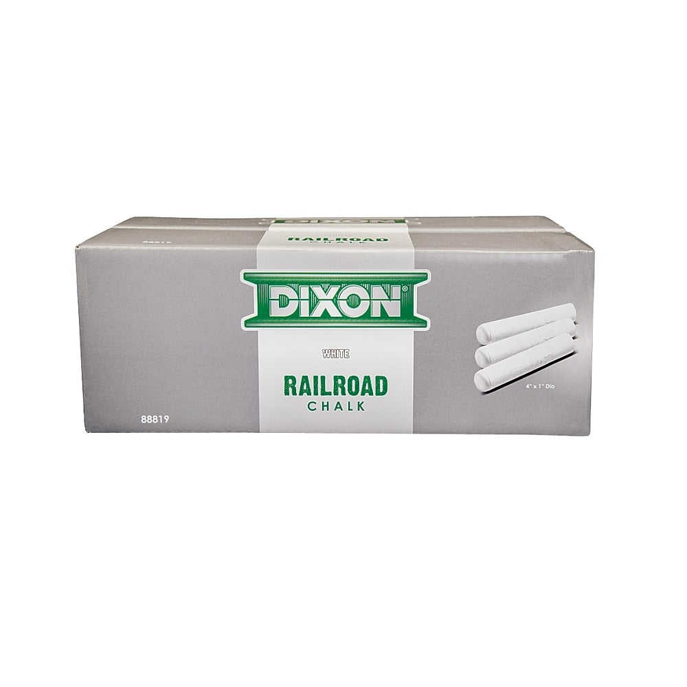 Dixon Ticonderoga 88819 Railroad Chalk, White