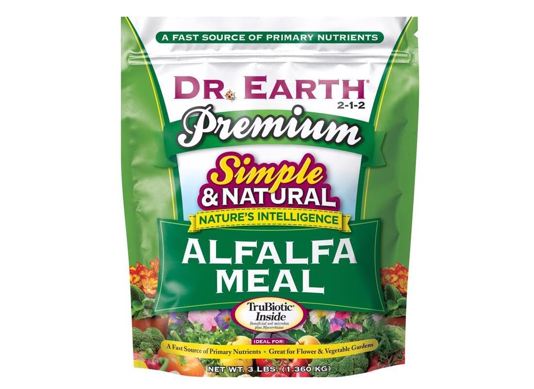 Dr. Earth 3 lb. Alfalfa Meal Organic Fertilizer
