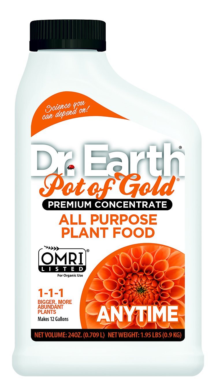 Dr. Earth Pot of Gold All Purpose Plant Food 24 oz Concentrate