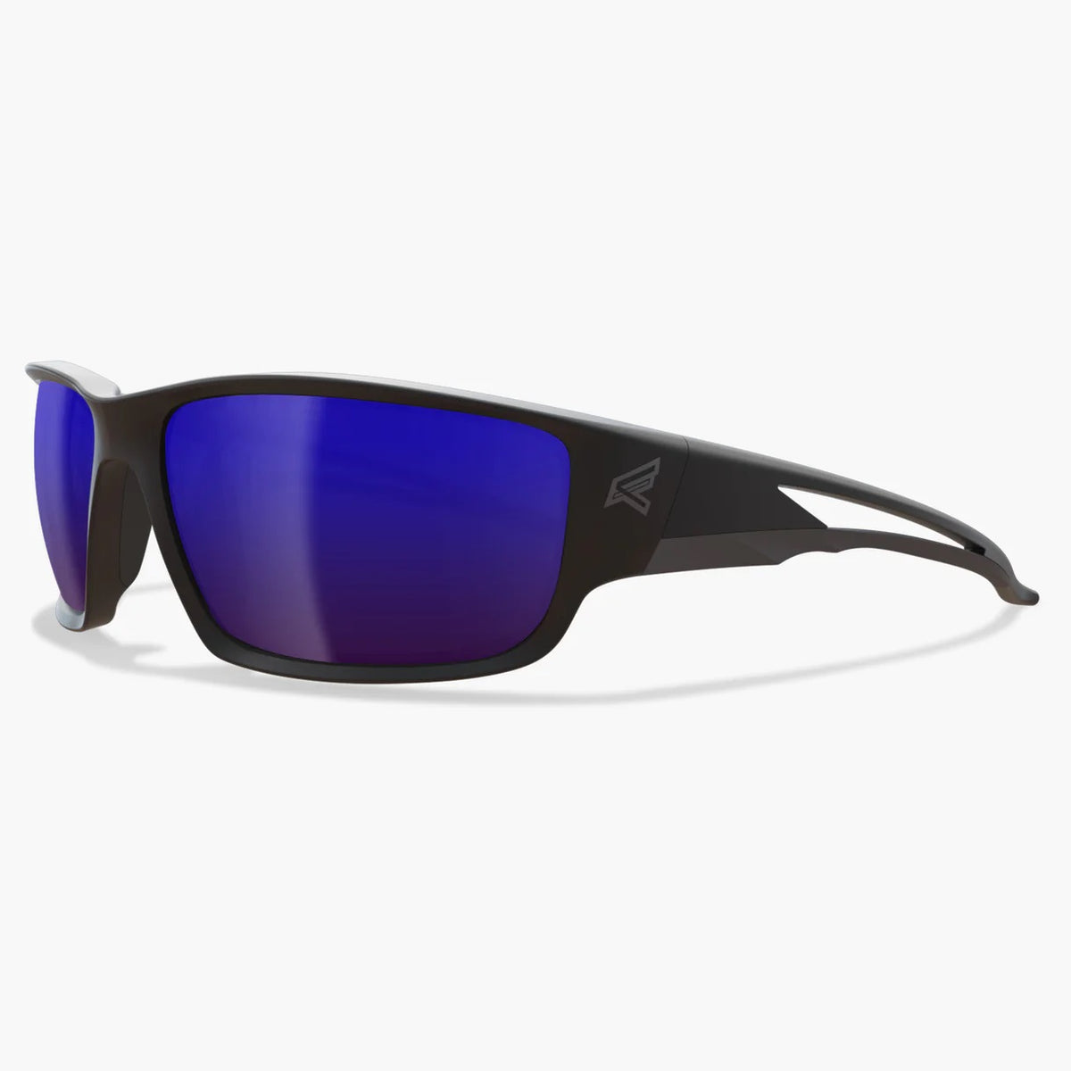 Edge Eyewear TSKAP218 Kazbek Polarized Safety Glasses, Unisex, Matte Black Frame