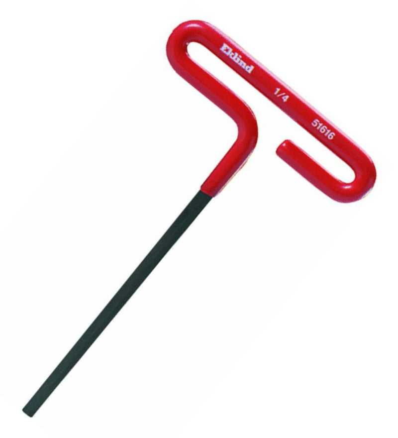 Eklind 51610 Cushion Grip T-handle Hex Key, 5/32" x 6"