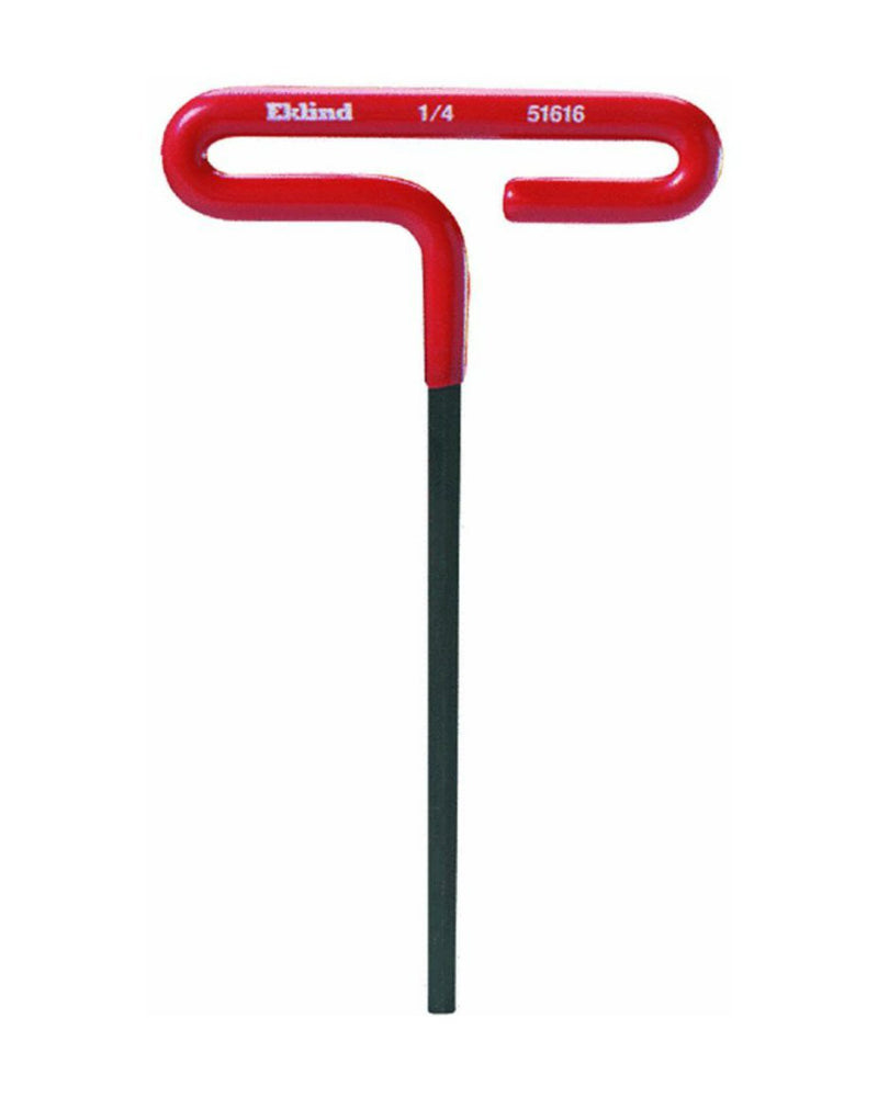 Eklind 51610 Cushion Grip T-handle Hex Key, 5/32" x 6"