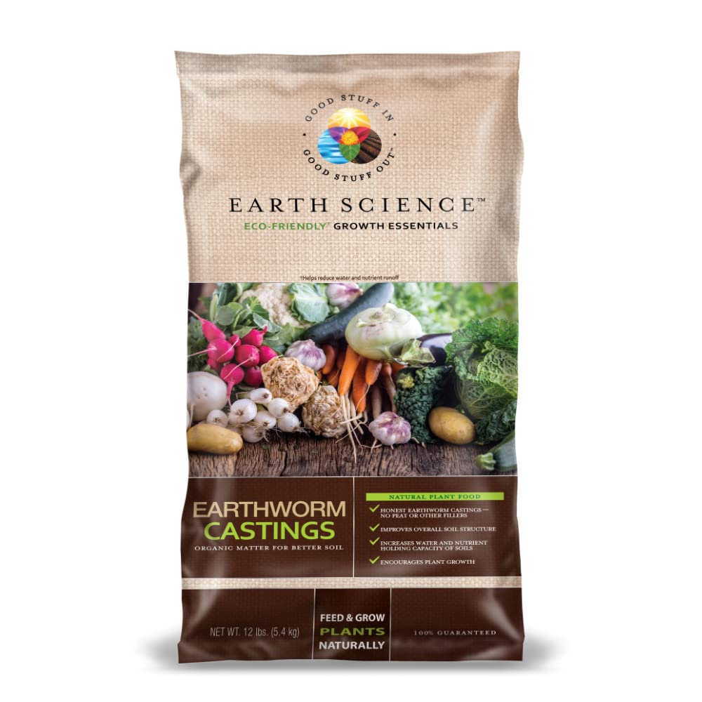 EnCap Earth Science Earthworm Castings, 12 lb