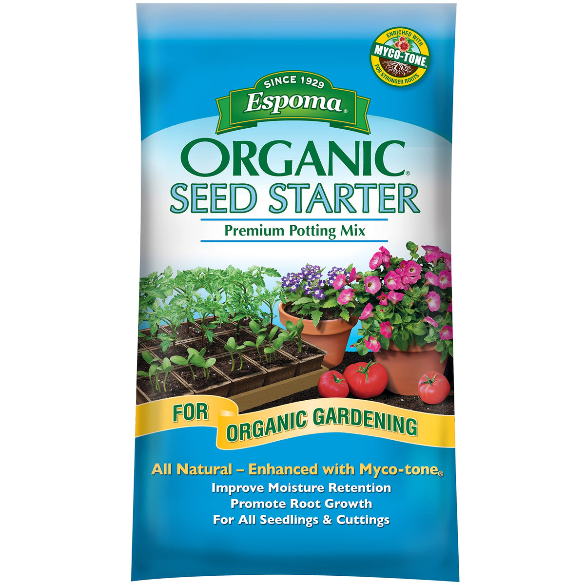 Espoma Organic Seed Starting Mix, 16 qt