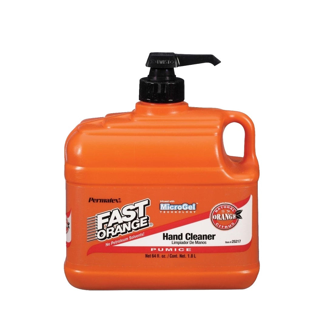 Fast Orange 25217 Pumice Lotion Hand Cleaner, 1/2 Gallon