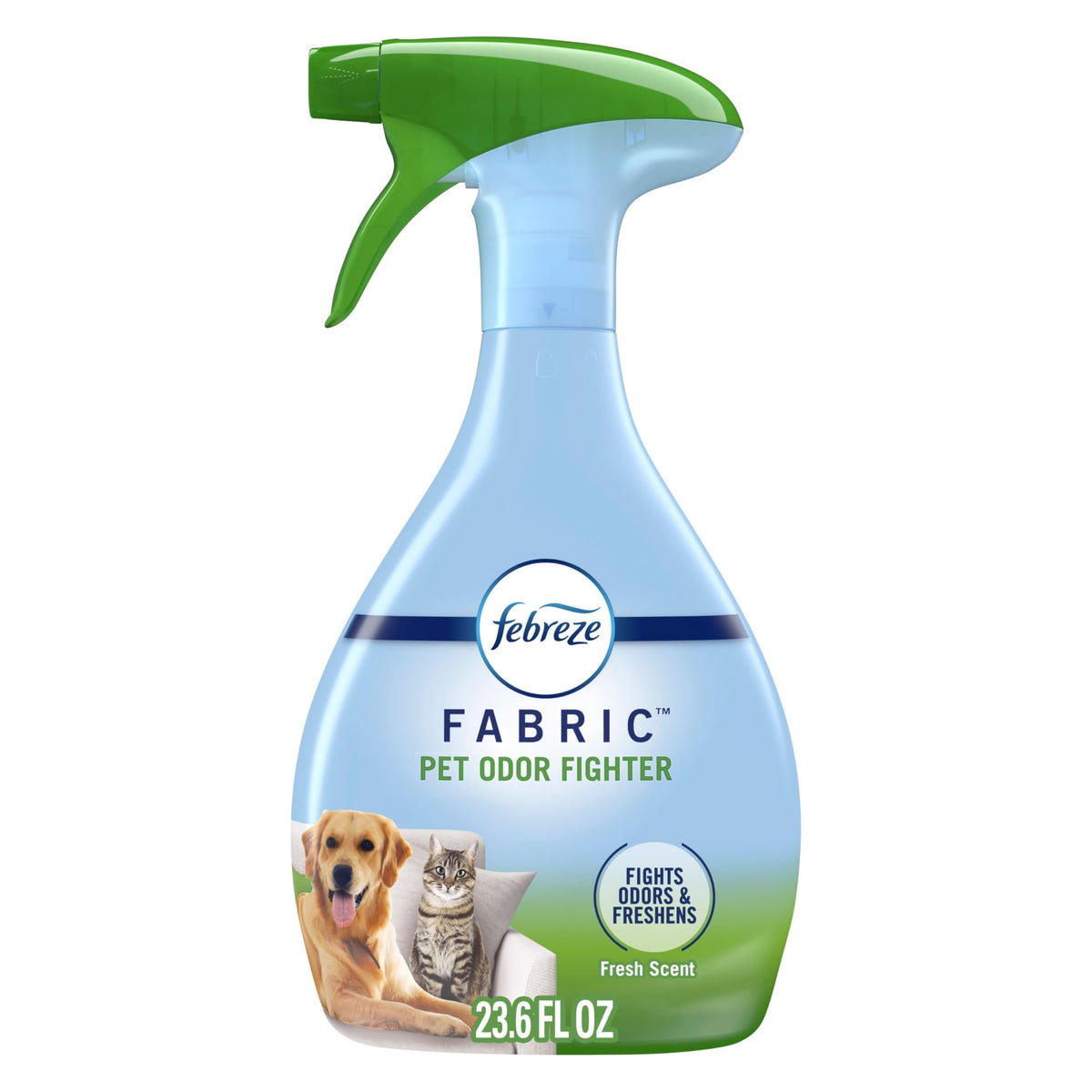 Febreze Fabric Refresher Pet Odor Eliminator Spray, 23.6 fl oz