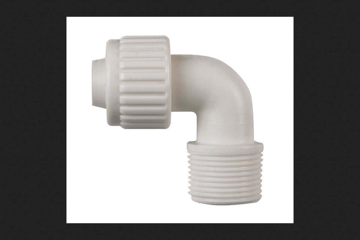 Flair-It 3/4 In. PEX x 3/4 In. MPT Plastic Male Elbow