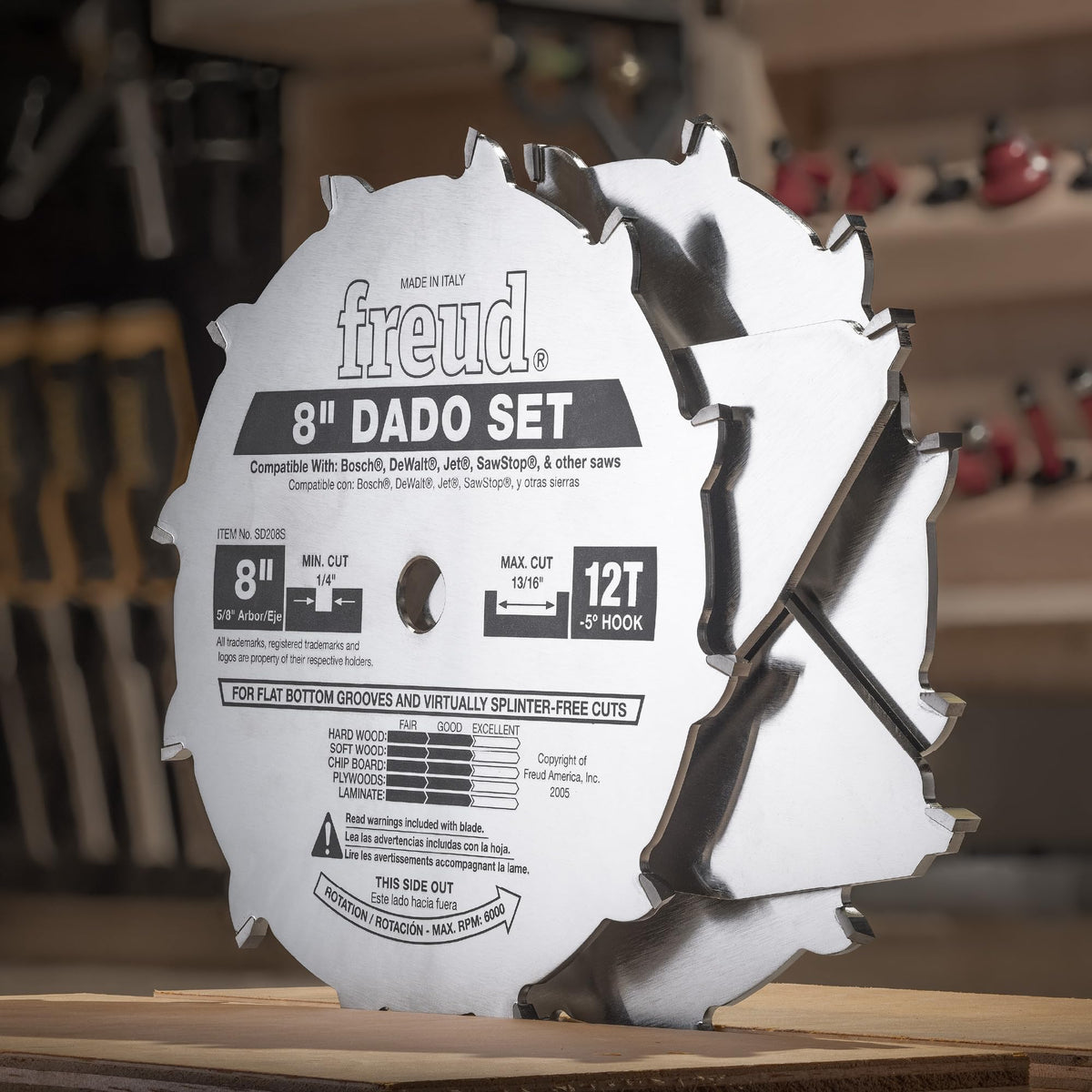 Freud 8" Pro Dado Set
