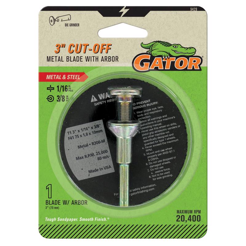 Gator B Series Adaptor with Metal Cut Off Blade