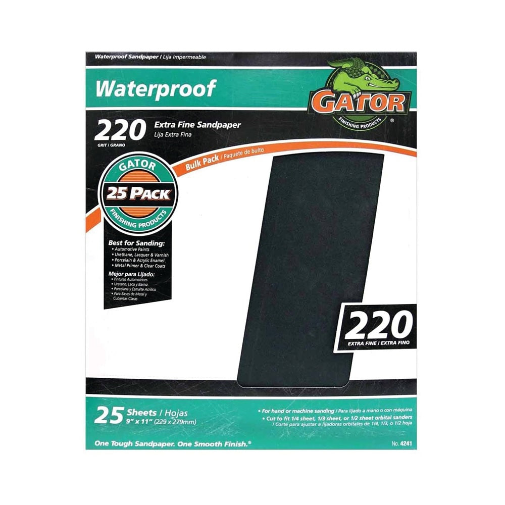 Gator 4241 Sanding Sheet, 11 Inch x 9 Inch