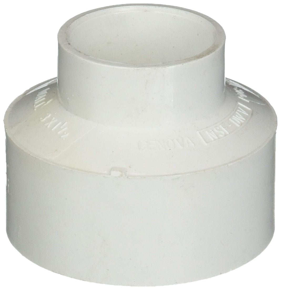 Genova DWV Schedule 30 Reducing Coupling, 3" x 1-1/2" 60131