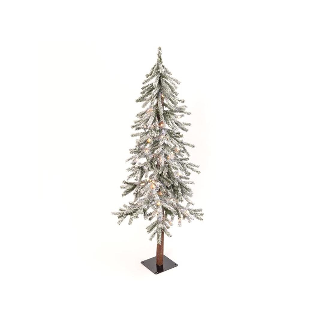 Gerson 2604780 Slim LED Alpine Christmas Tree, 5 Feet