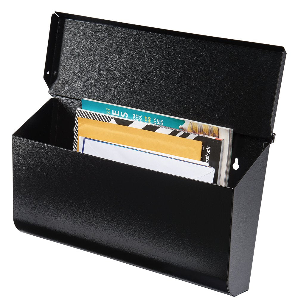 Gibraltar Woodlands Wall Mount Mailbox, Extra Large, Black