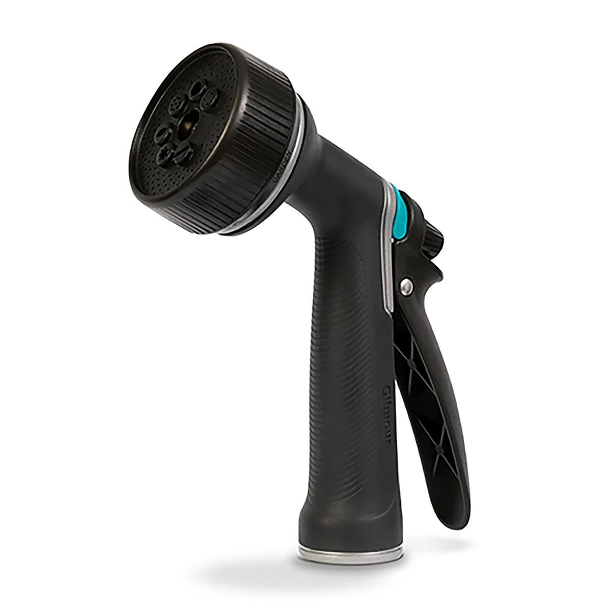 Gilmour Medium Duty Rear Control Garden Hose Nozzle with Ergonomic Grip