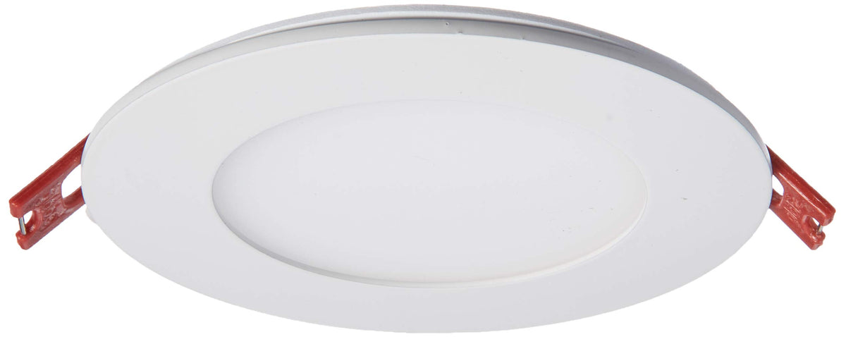 Globe Electric 4" Ultra Slim Recessed Light Fixture, White