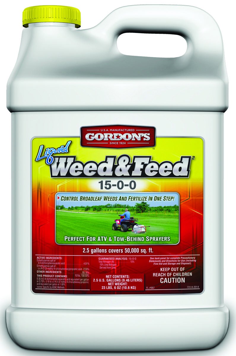 Gordon's 2.5 Gallon Liquid Weed & Feed 15-0-0
