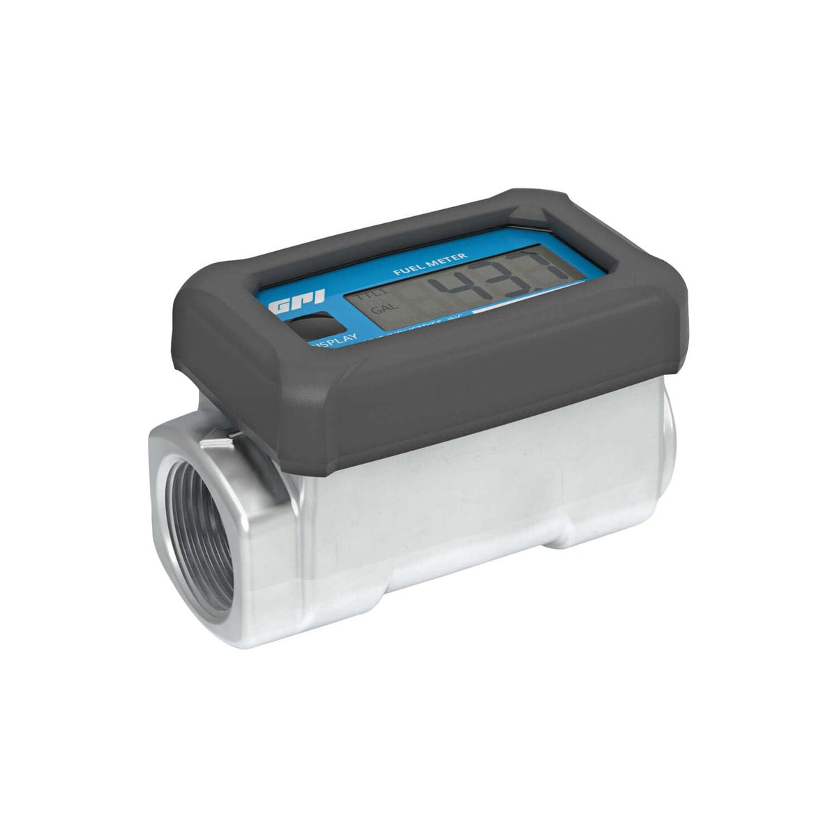 GPI Aluminum In-Line Turbine Fuel Meter