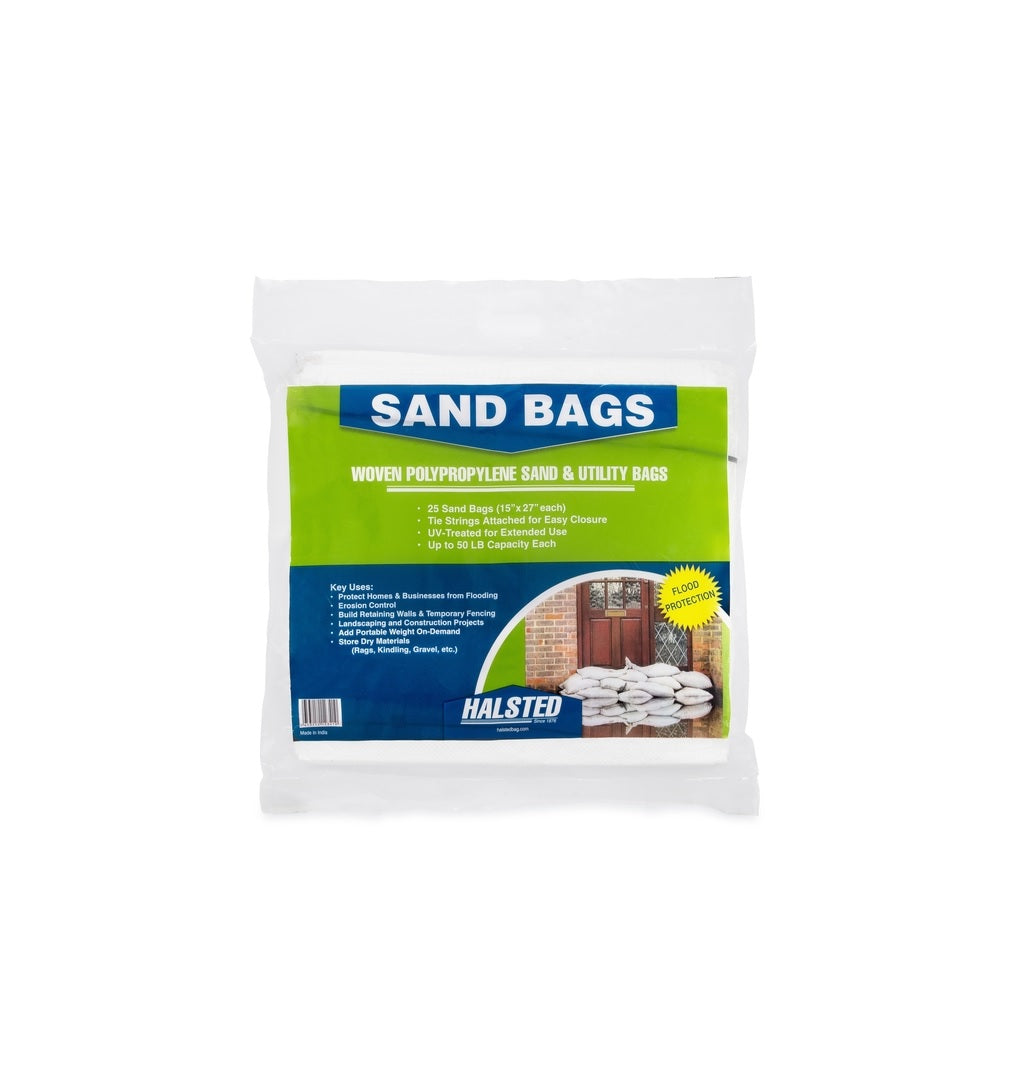 Halsted 581527HUV Sand & Utility Bags, White