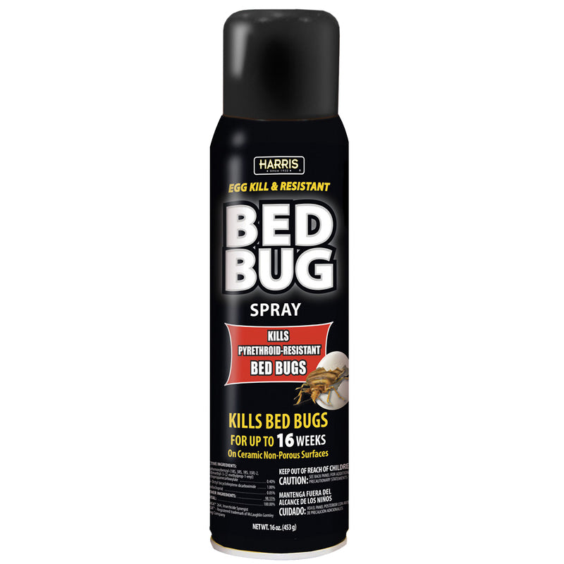 Harris 16 oz Bed Bug Black Aerosol Spray