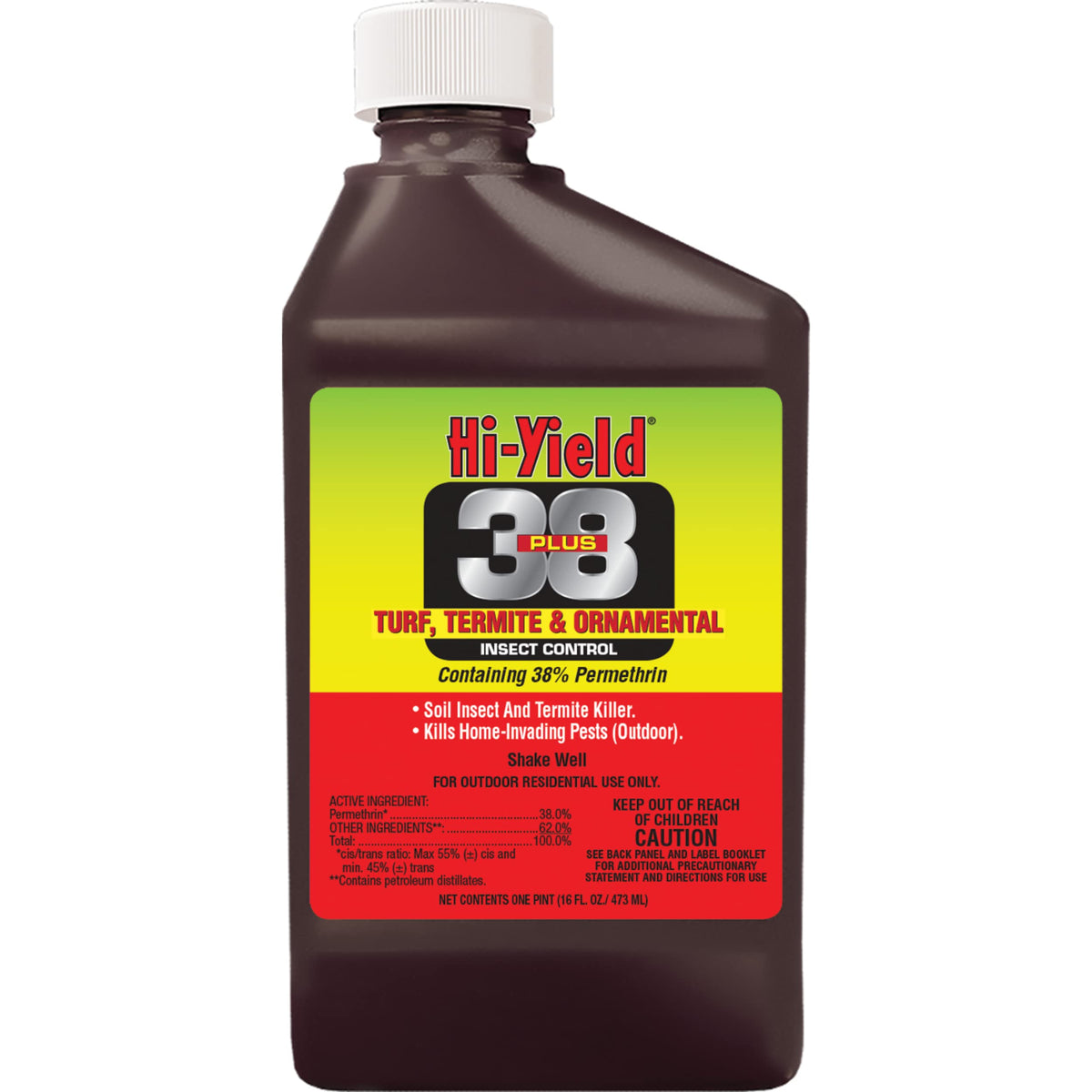 Hi-Yield 38 Plus Turf Termite & Ornamental Insect Control 16 oz.