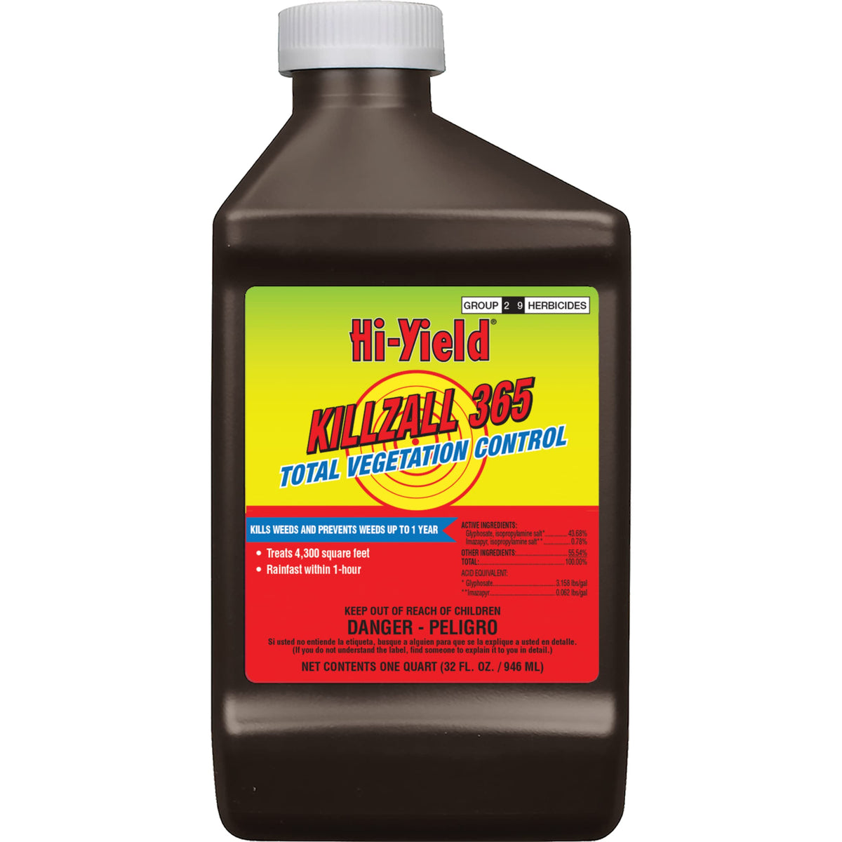 Hi-Yield Killzall 365 Vegetation Control Concentrate 32 oz.