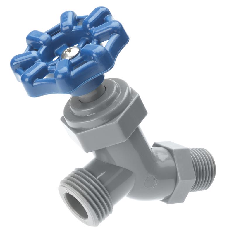 Homewerks No-Kink Celcon Straight Hose Bibb Valve 1/2" MIP