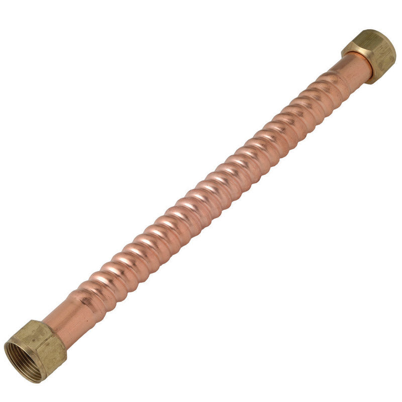 Homewerks 3/4" FIP x 24" Corrugated Copper Water Heater Connector