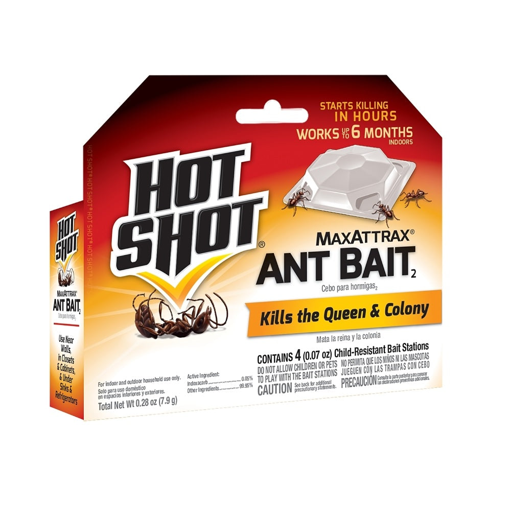 Hot Shot HG-2040W MaxAttrax Ant Bait, 0.28 Ounce