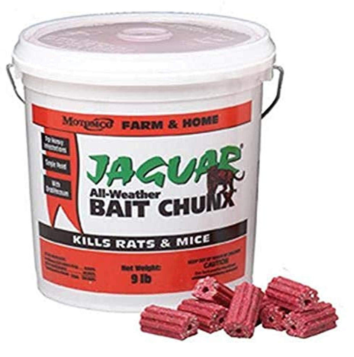 Jaguar Rodent Bait, 9 lb