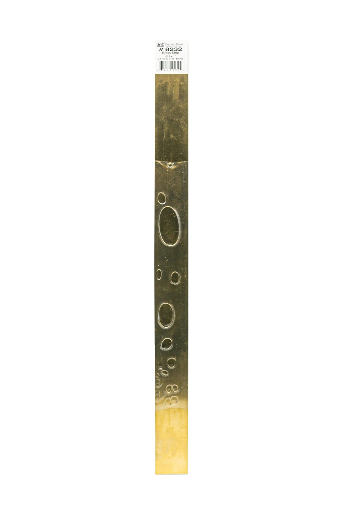 K&S Brass Strip .016" x 1" x 12" 8232