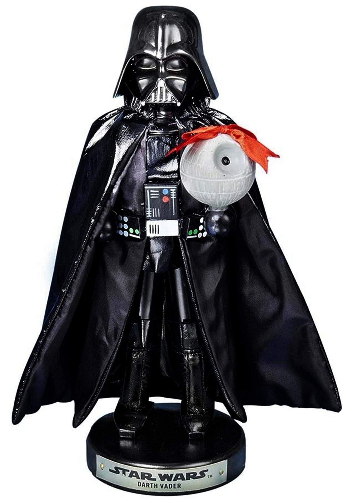 Kurt Adler Star Wars Darth Vader with Death Star Nutcracker, 10"