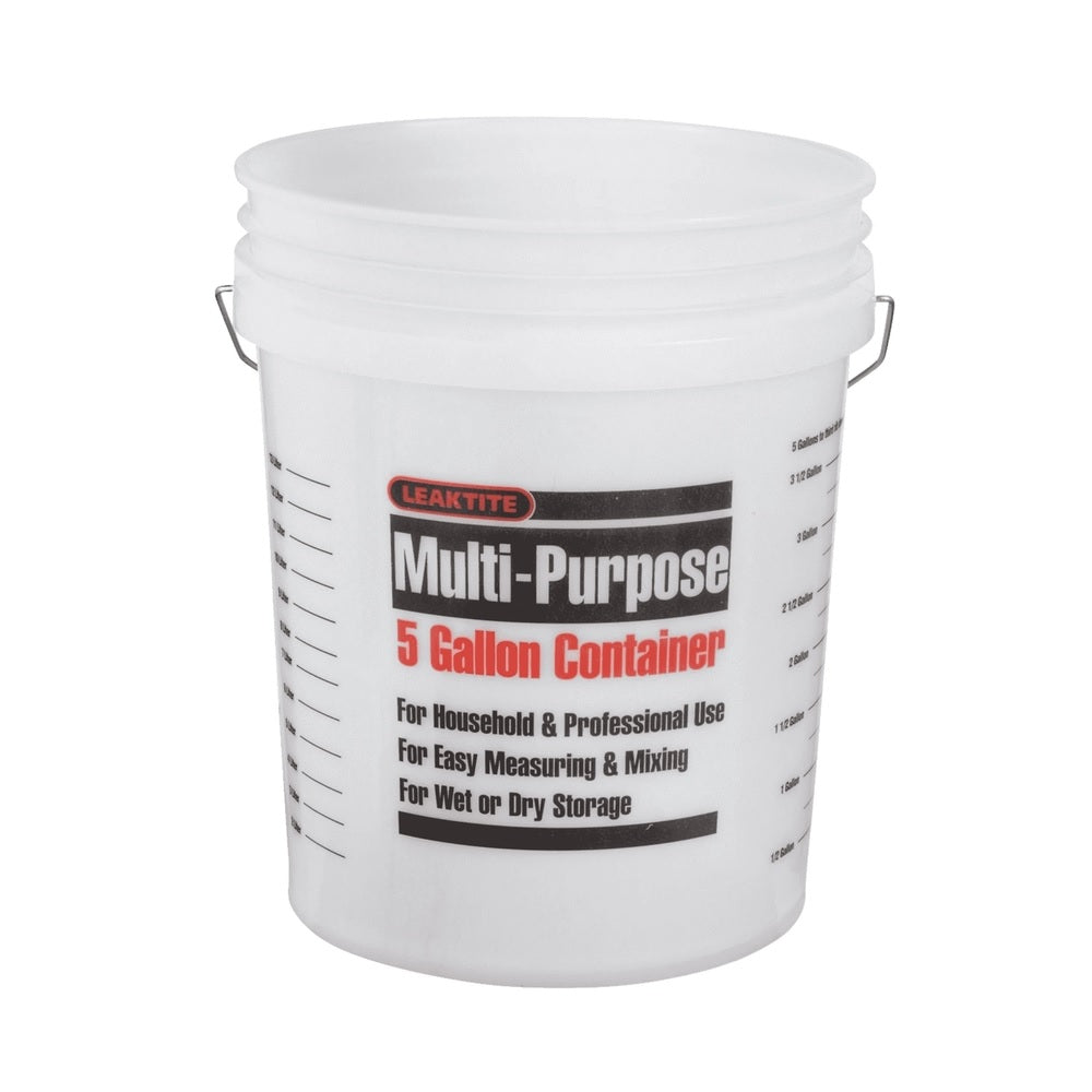 Leaktite 005GFNAT120 Multi-Purpose Paint Pail, 5 Gallon Capacity