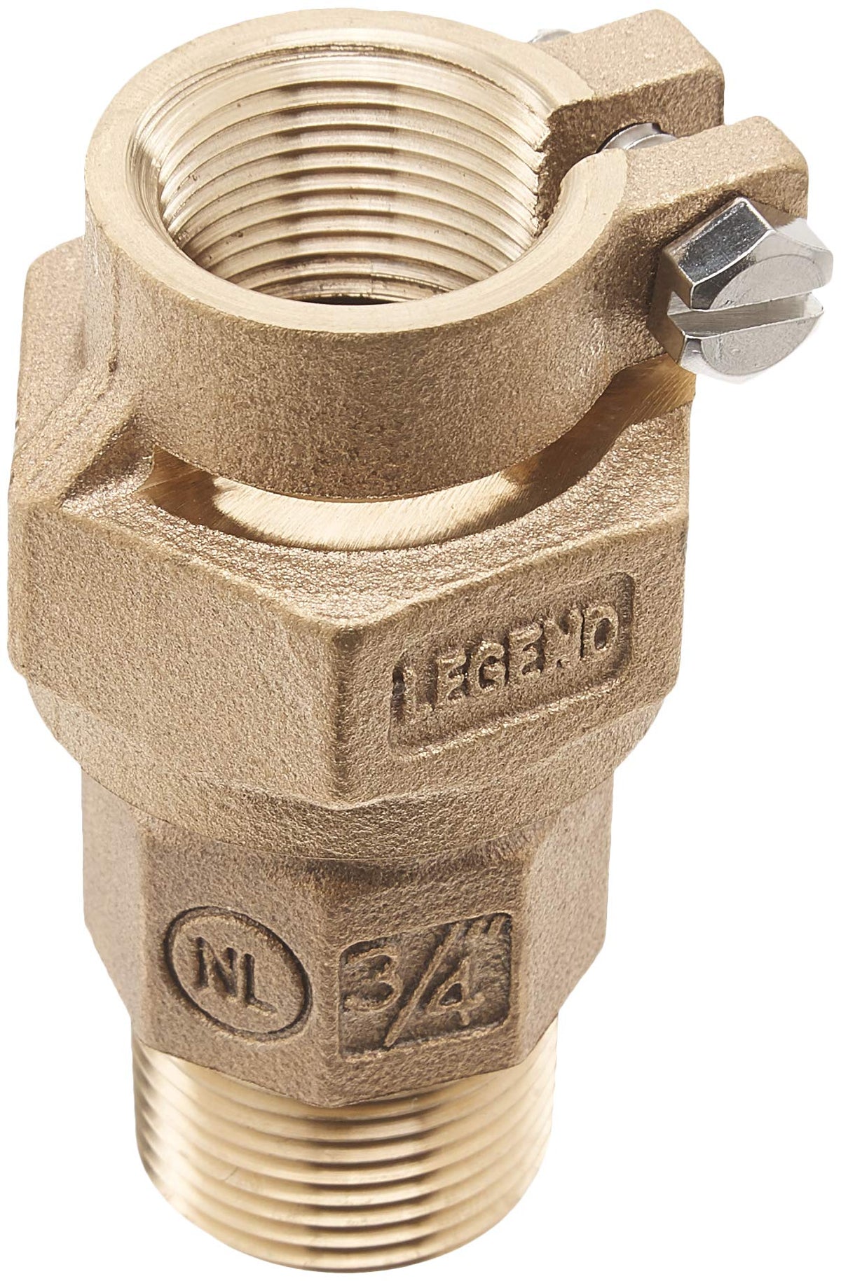 Legend Valve 3/4" CTS Pack Joint x Male Iron Pipe Water Service Coupling