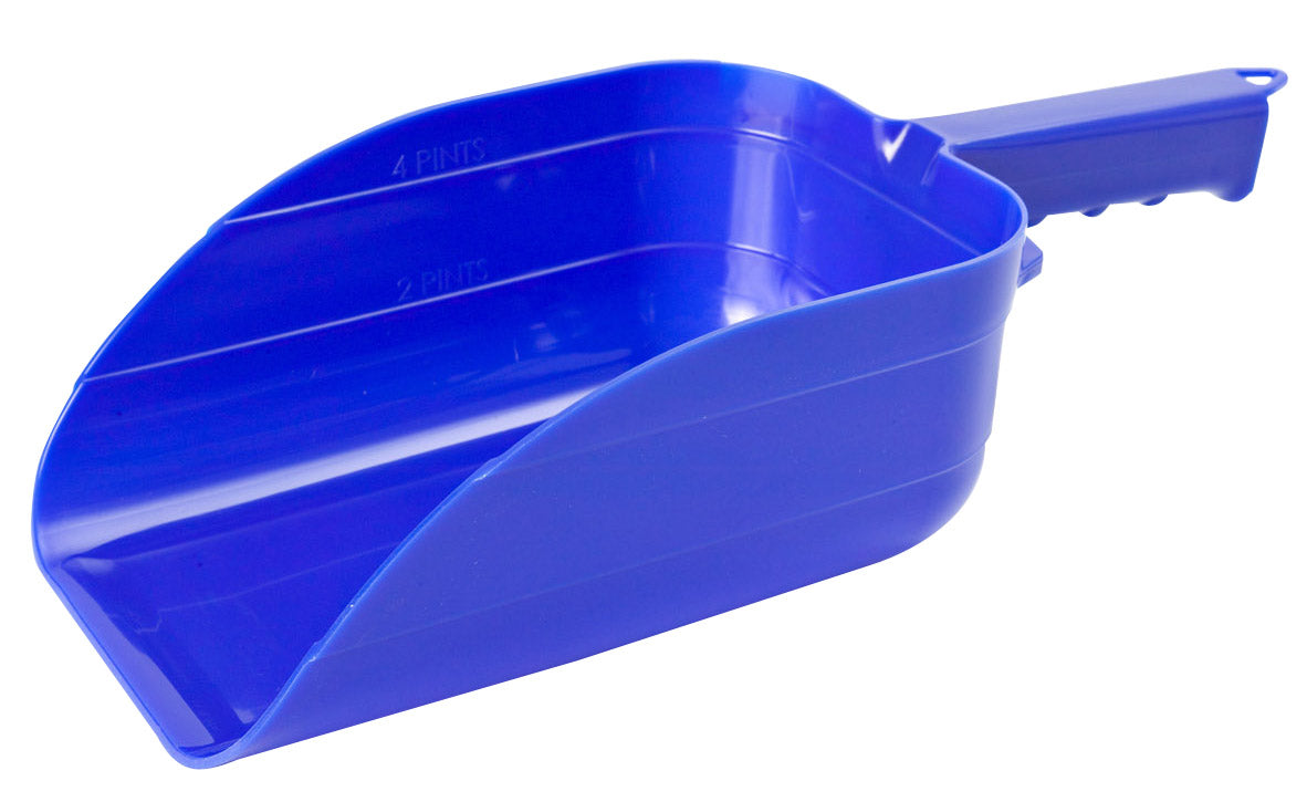 Little Giant 90BLUE Plastic Feed Scoop, 5 Pint, Blue