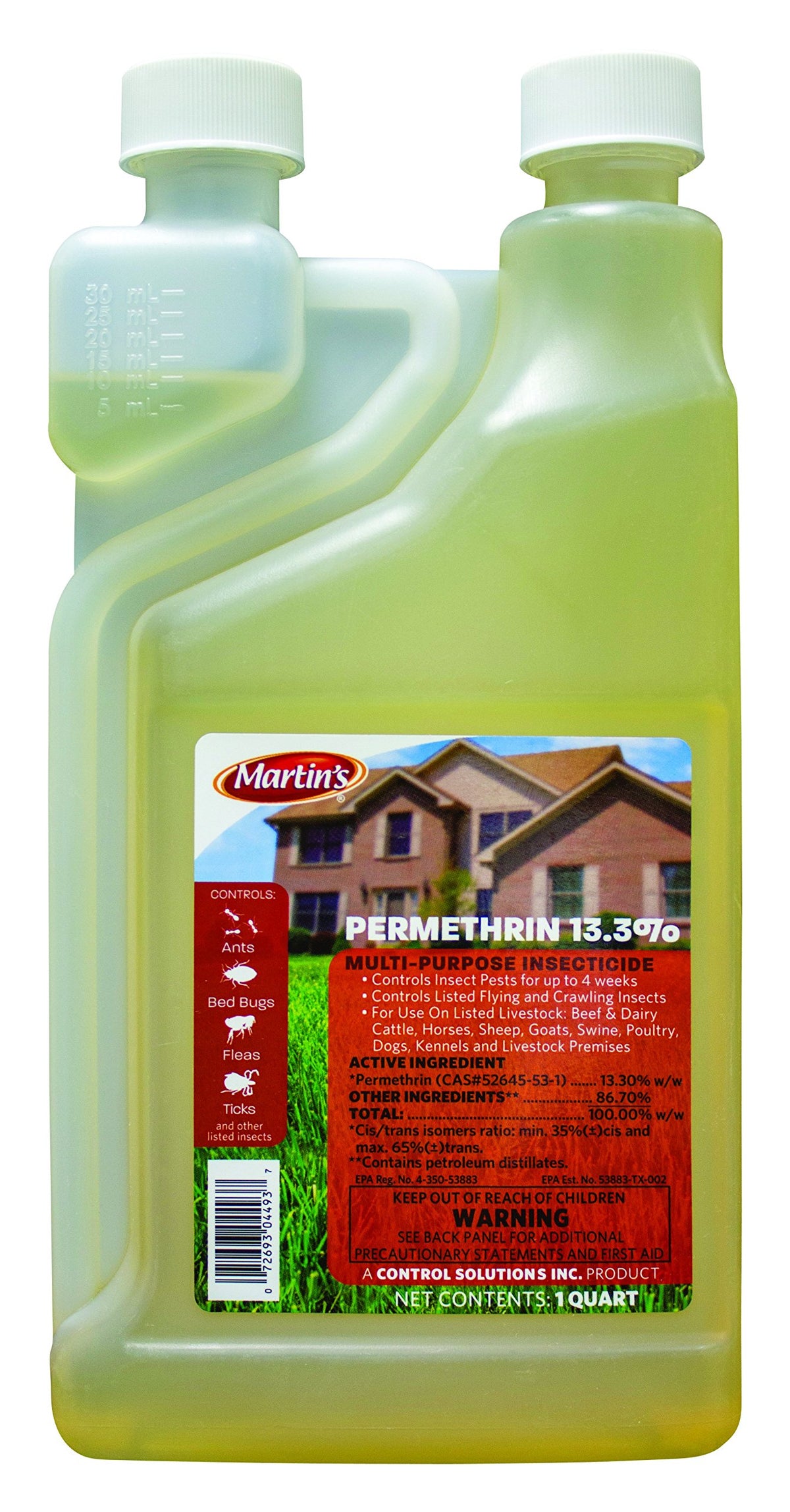 Martin's Permethrin 13.3% Concentrate, 32 oz
