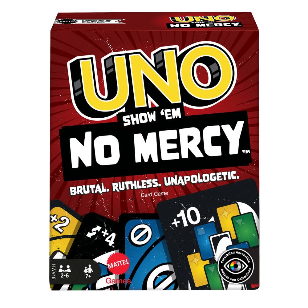 Mattel UNO Show 'em No Mercy Card Game