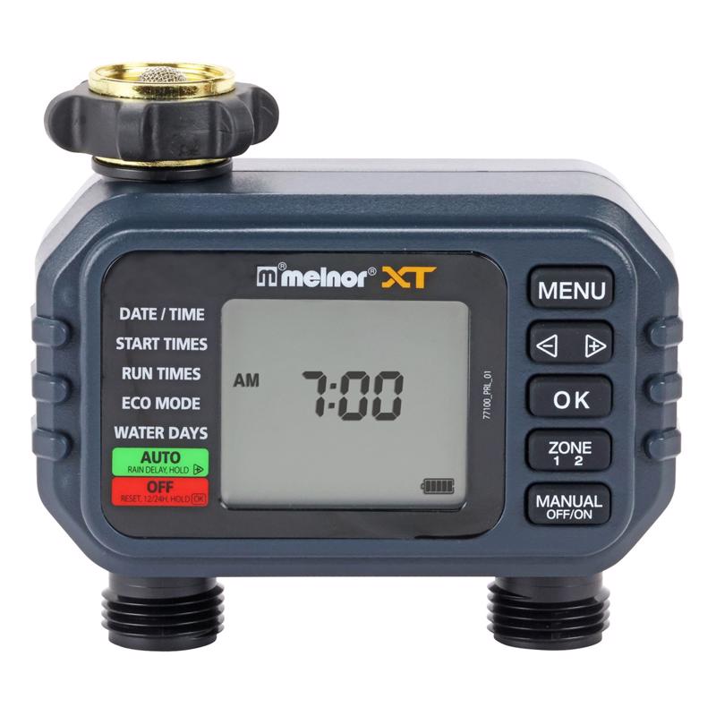 Melnor HydroLogic 2-Zone Digital Water Timer with Eco Mode