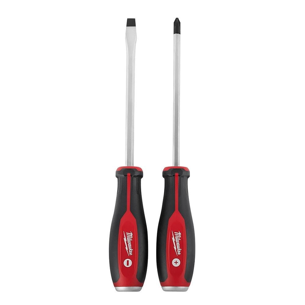 Milwaukee Demolition Screwdriver Set with Steel End Cap, 2-Piece