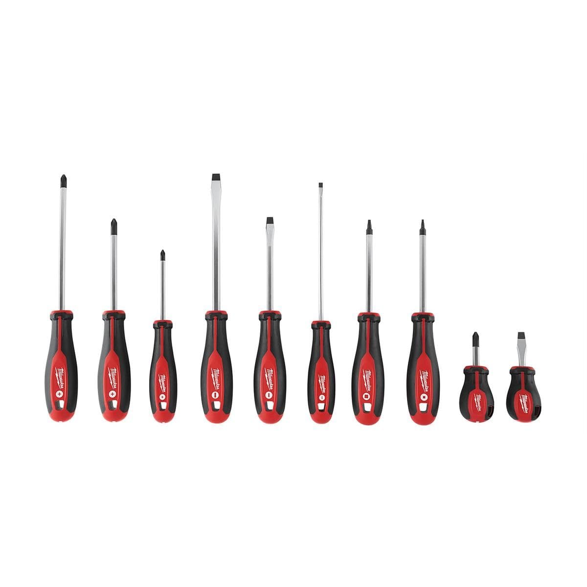 Milwaukee 10-Piece Screwdriver Kit