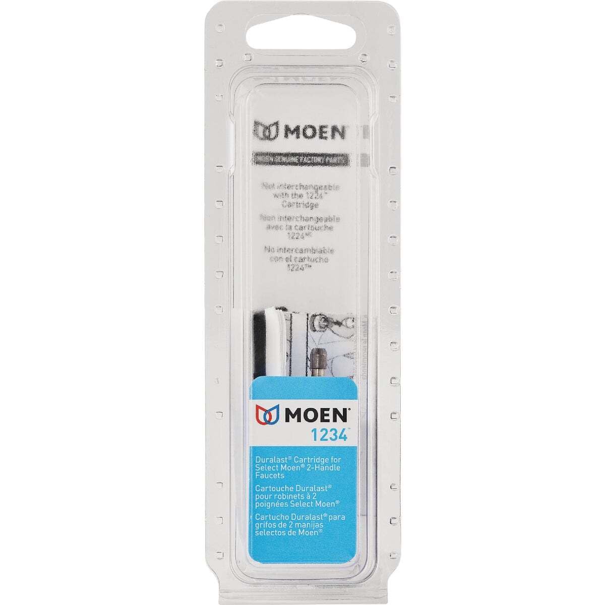 Moen Duralast Two-Handle Ceramic Disk Lavatory Replacement Cartridge