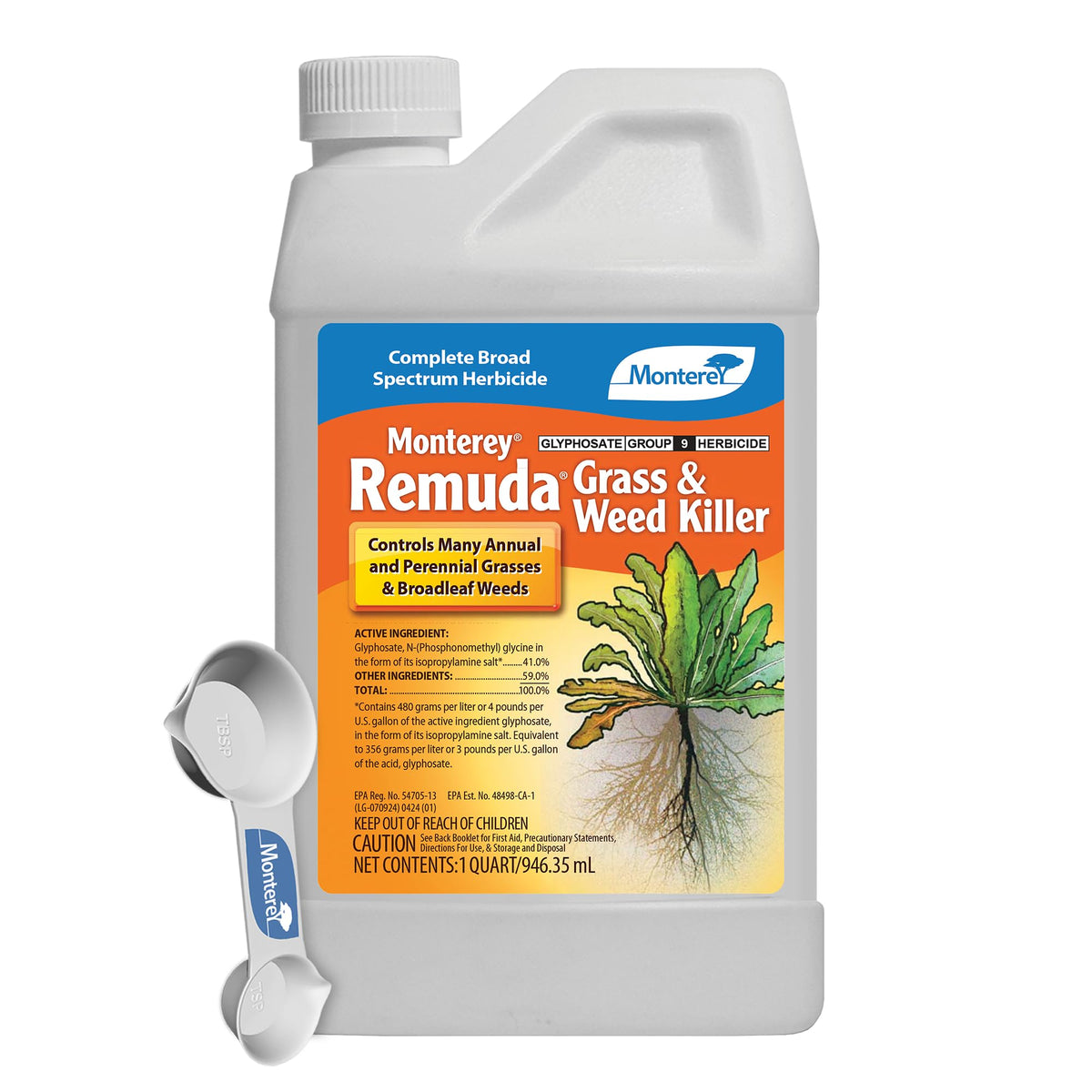 Monterey Remuda Full Strength Herbicide Concentrate, 1 Qt