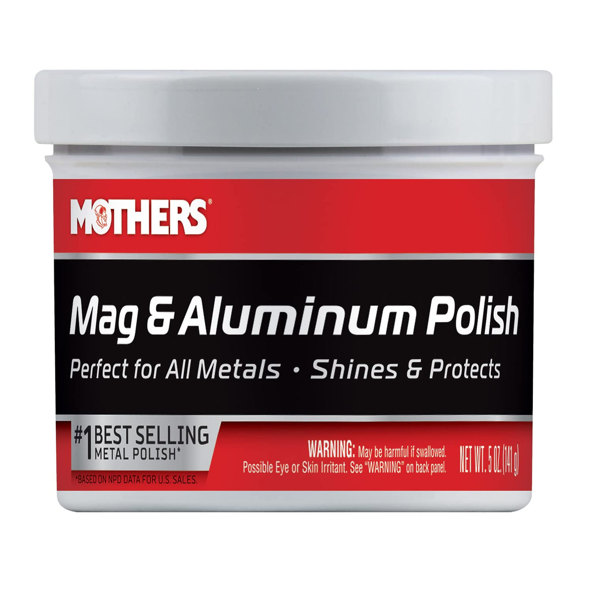 Mothers Mag & Aluminum Polish, 5 oz.
