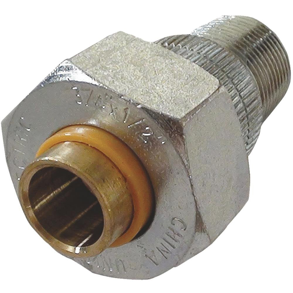 Mueller Dielectric Union, 3/4 in. Male Iron Pipe x 1/2 in. Copper Sweat