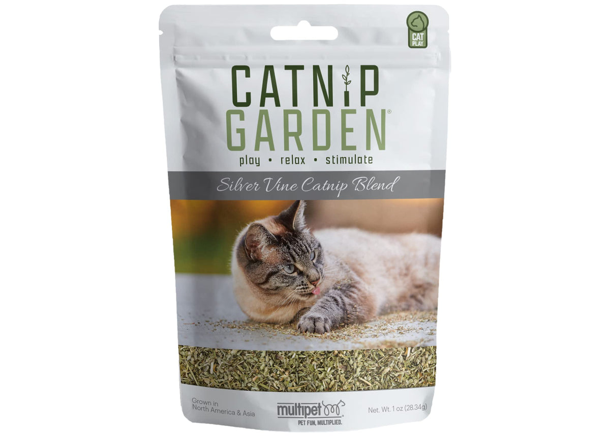 Multipet Catnip Garden Silver Vine Catnip 1 Oz
