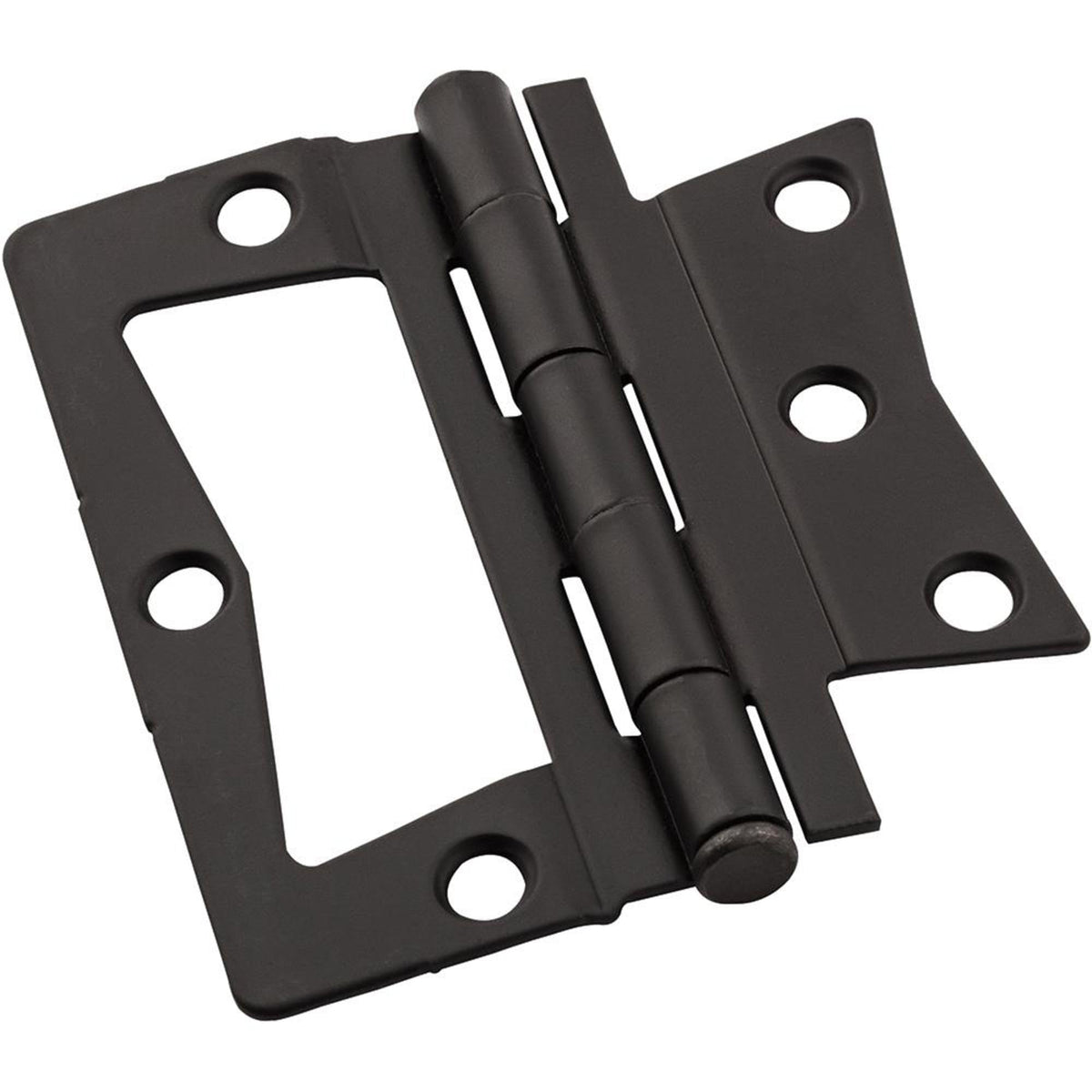 National Hardware 3-1/2 In. Oil Rubbed Bronze Non-Mortise Surface Mount Hinge
