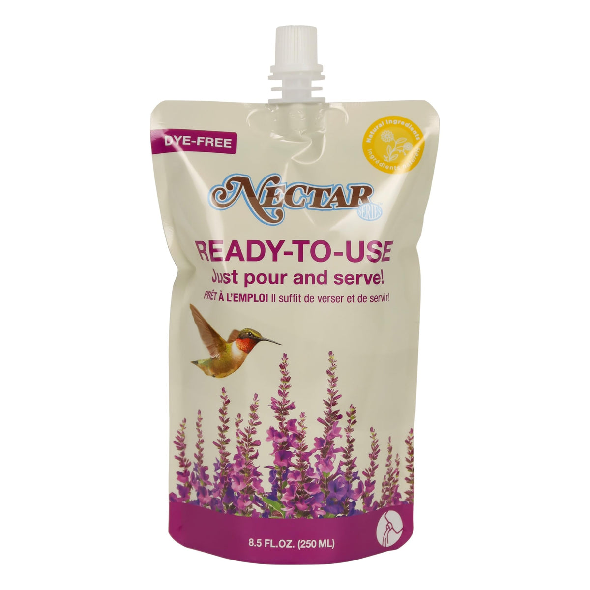Nature's Way Hummingbird Nectar Ready to Use 8.5 oz Clear